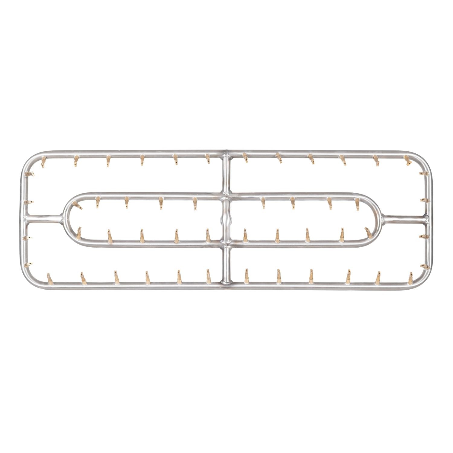 The Outdoor Plus Stainless Steel Double Rectangle Bullet Burner
