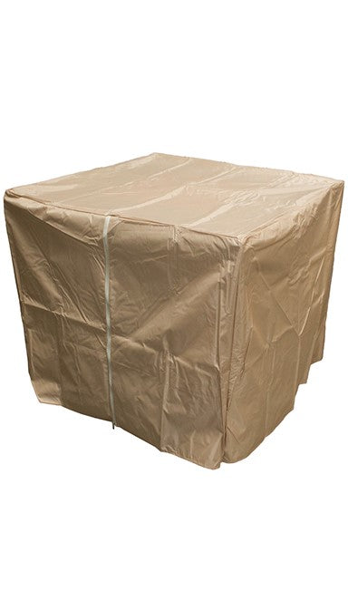 Hiland Heavy Duty Waterproof Fire Pit Cover - Tan