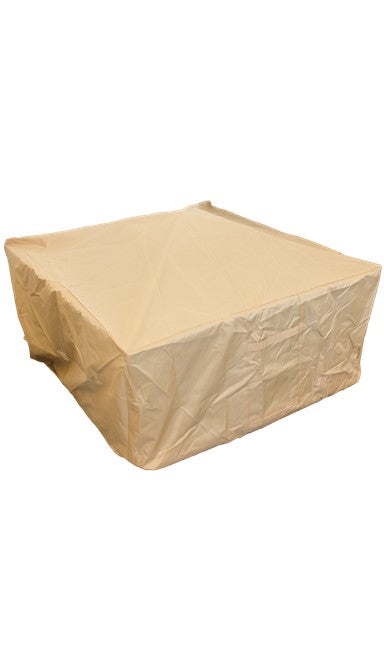 Hiland Heavy Duty Waterproof Fire Pit Cover - Square Wood Burning