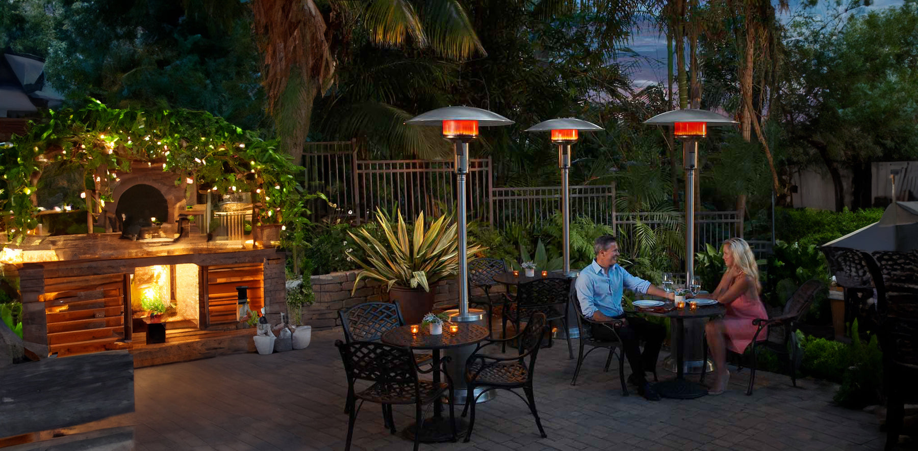 Natural Gas Outdoor Patio Heaters
