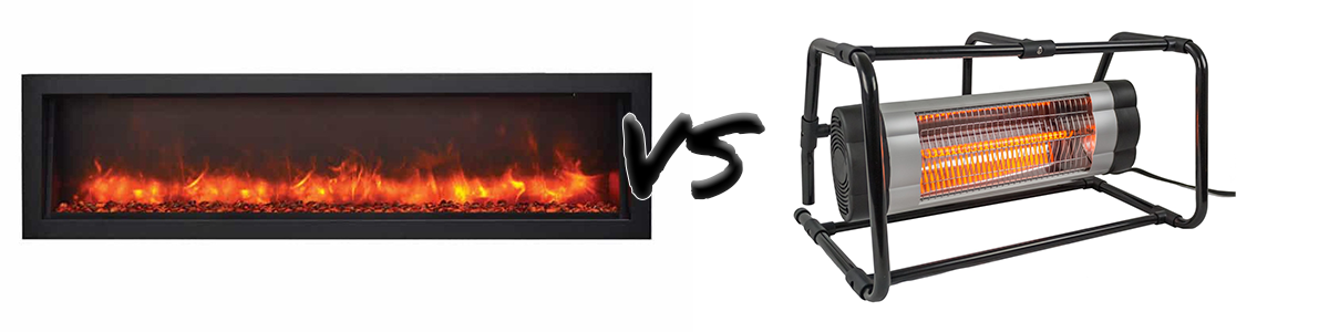 Electric Fireplaces vs Space Heaters