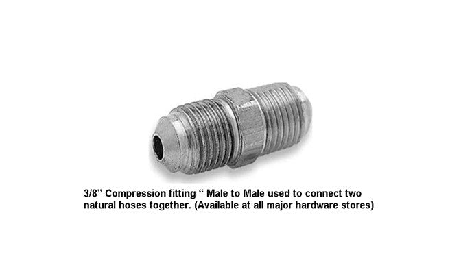 Hiland Natural Gas Hose - 12' Hose