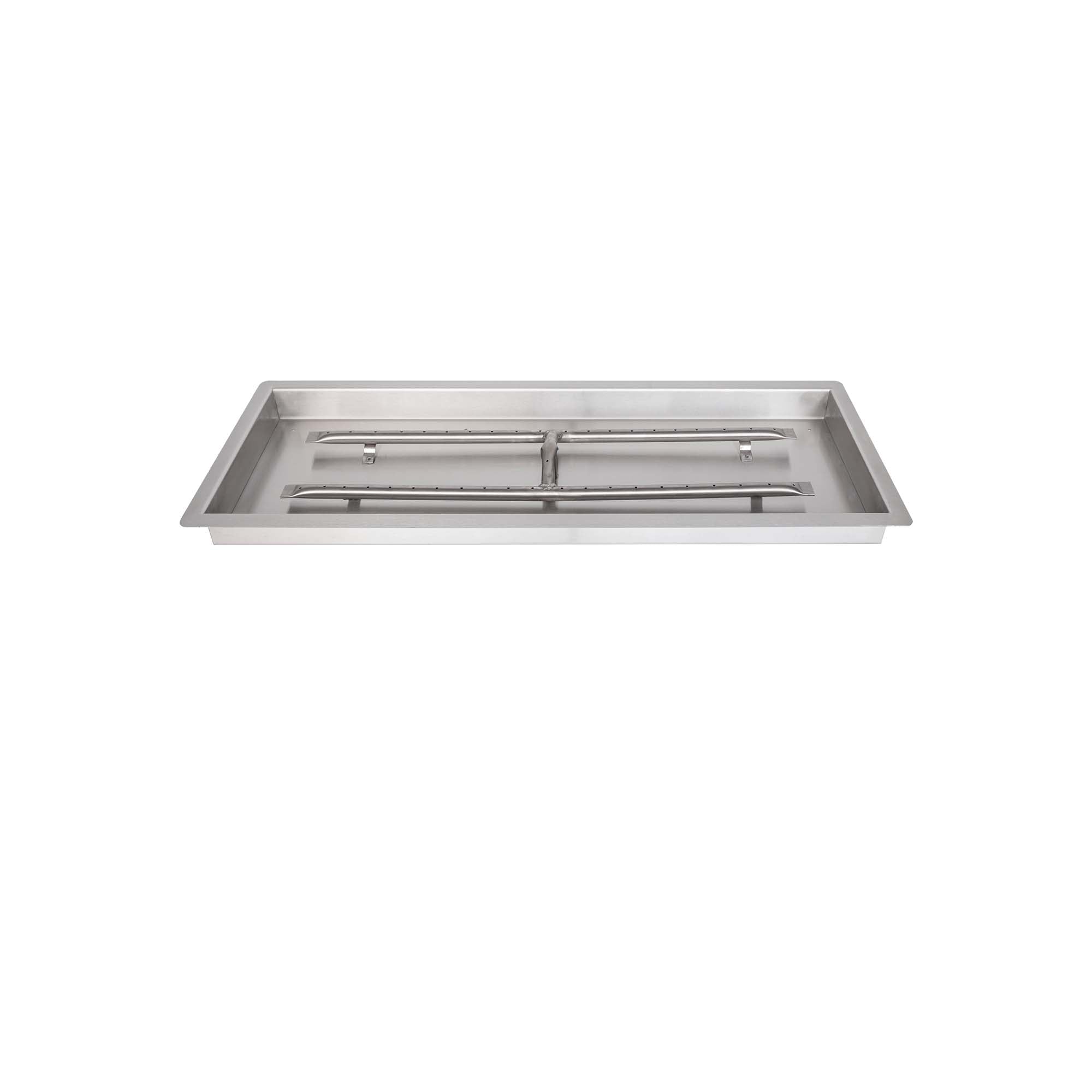 The Outdoor Plus Rectangular Drop In Pan with Stainless Steel 'H' Burner