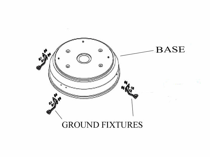 Hiland Ground Fixtures