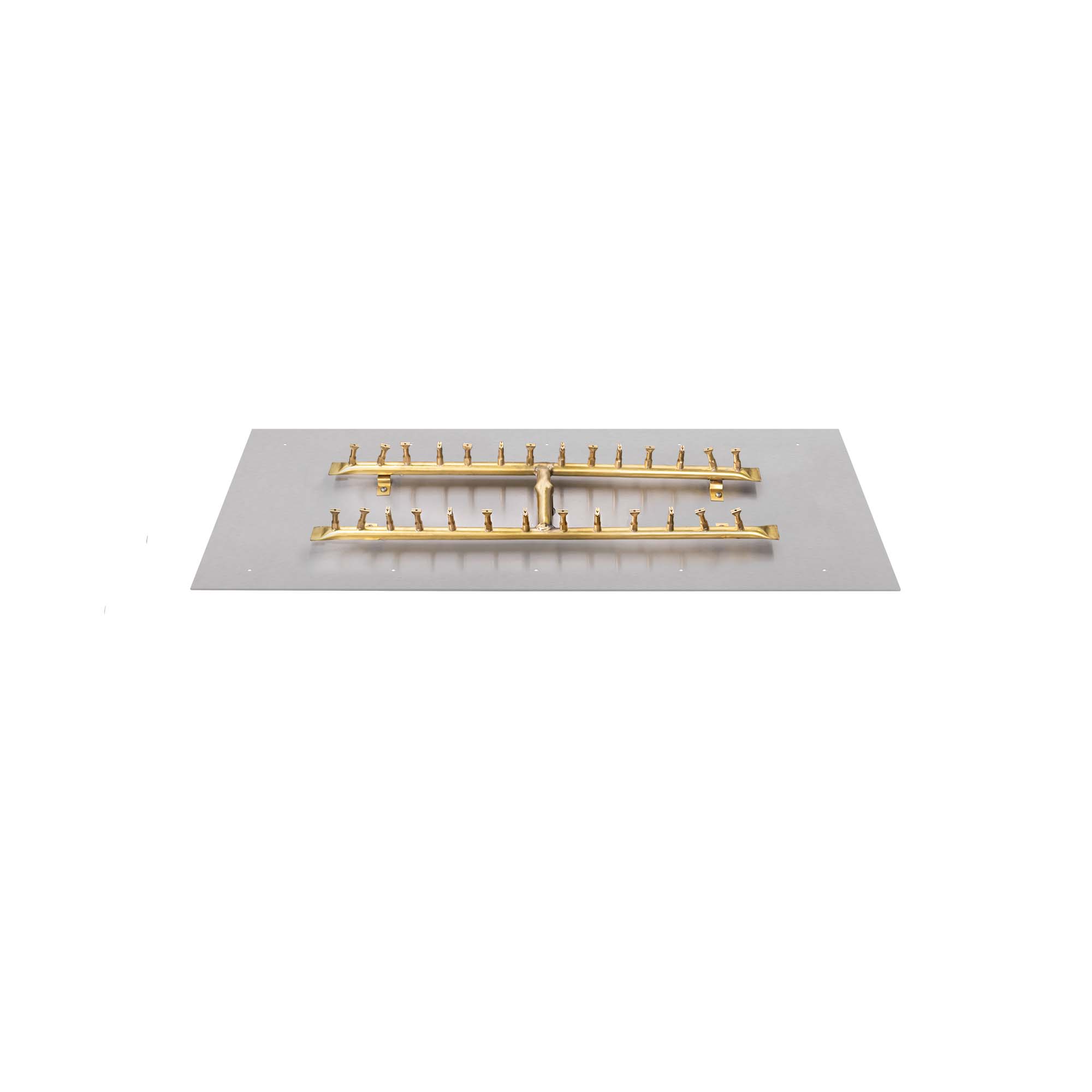 The Outdoor Plus Rectangular Flat Pan with Brass Bullet 'H' Burner