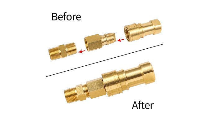Hiland Natural Gas  Quick Connect Hose - 20ft