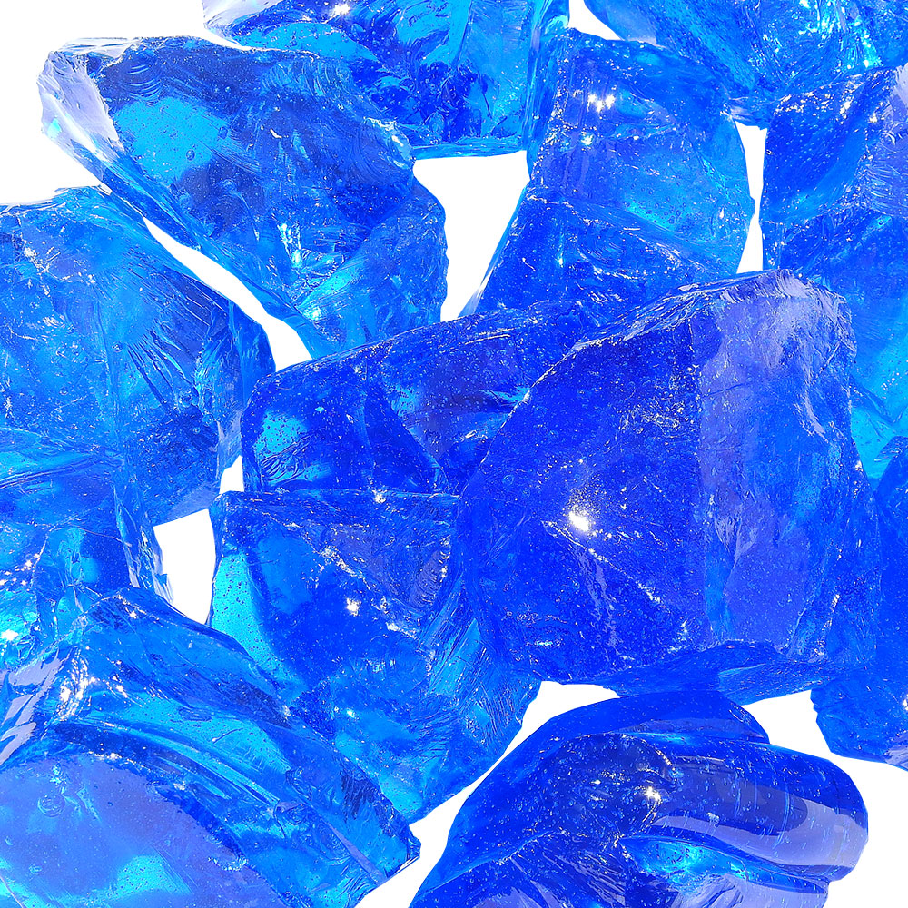 Hiland Landscape Recycled Glass - 30-50mm Turquoise