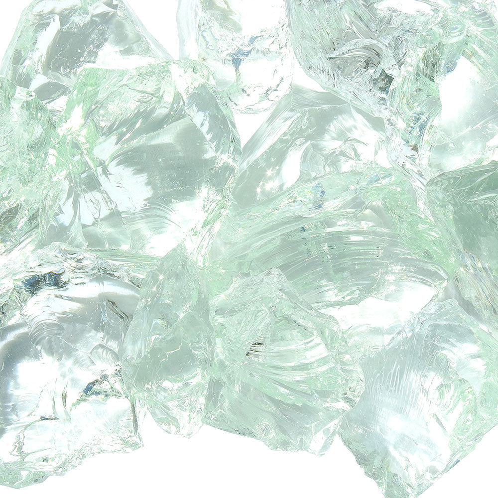 Hiland Landscape Recycled Glass - 30-50mm Ice