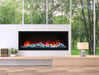 Amantii 34" Symmetry Extra Tall Built-in Smart WiFi Electric Fireplace -SYM-34-XT- Lifestyle Living Room