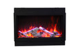 Amantii 40" Panorama Deep Extra Tall Electric Fireplace -BI-40-DEEP-XT- Main View