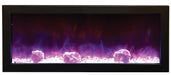 Amantii 40" Panorama Slim Indoor or OAmantii 40" Panorama Slim Indoor or Outdoor Electric Fireplace-BI-40-SLIM-OD- Main View
