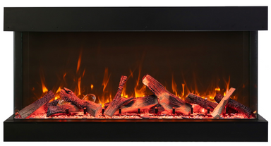 Amantii 40" Tru-View XL XT Three Sided Electric Fireplace -40-TRV-XT-XL- Main View