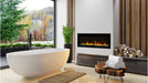 Amantii 50" Panorama Extra Slim Electric Fireplace -BI-50-XTRASLIM- Lifestyle Bathroom