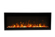Amantii 50" Symmetry 3.0 Xtra Slim Smart WiFi Electric Fireplace -SYM-SLIM-50- Front View