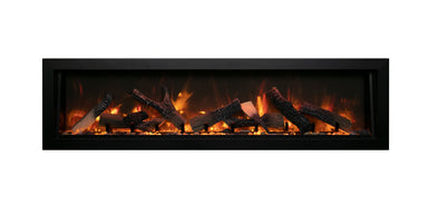 Amantii 60" Panorama Deep Indoor or Outdoor Electric Fireplace -BI-60-DEEP-OD- Main View