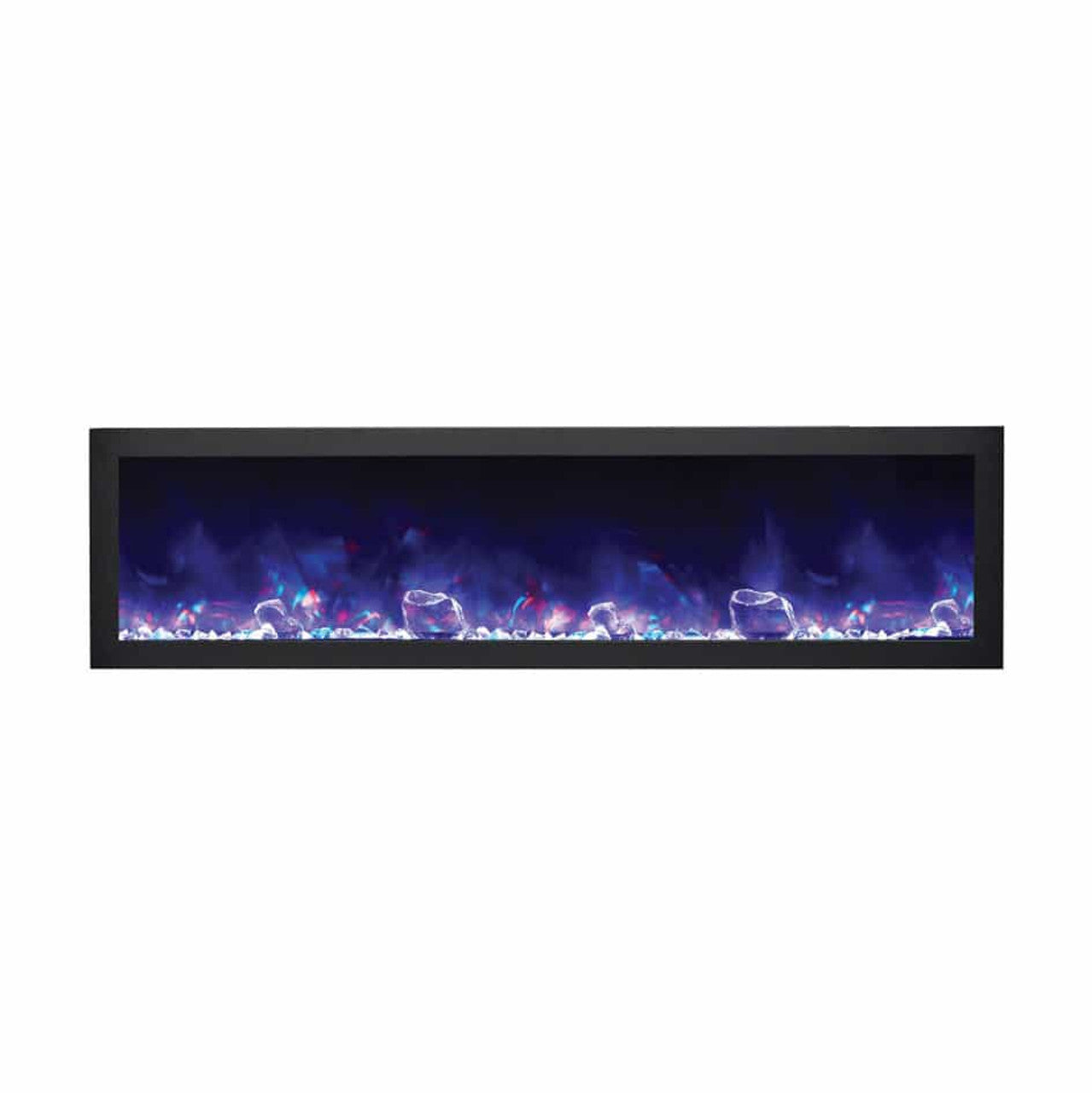 Amantii 60" Panorama Slim Indoor or Outdoor Electric Fireplace BI-60-SLIM-OD- Main View