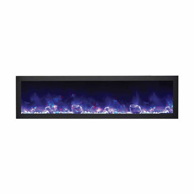 Amantii 60" Panorama Slim Indoor or Outdoor Electric Fireplace BI-60-SLIM-OD- Main View