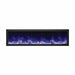 Amantii 60" Panorama Slim Indoor or Outdoor Electric Fireplace BI-60-SLIM-OD- Main View