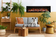 Amantii 72" Panorama Deep Extra Tall Electric Fireplace -BI-72-DEEP-XT- Lifestyle Living Room