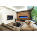 Amantii 72" Panorama Deep Indoor or Outdoor Electric Fireplace -BI-72-DEEP-OD- Lifestyle Living Room