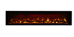 Amantii 74" Symmetry 3.0 Built-in Smart WiFi Electric Fireplace -SYM-74- Main View