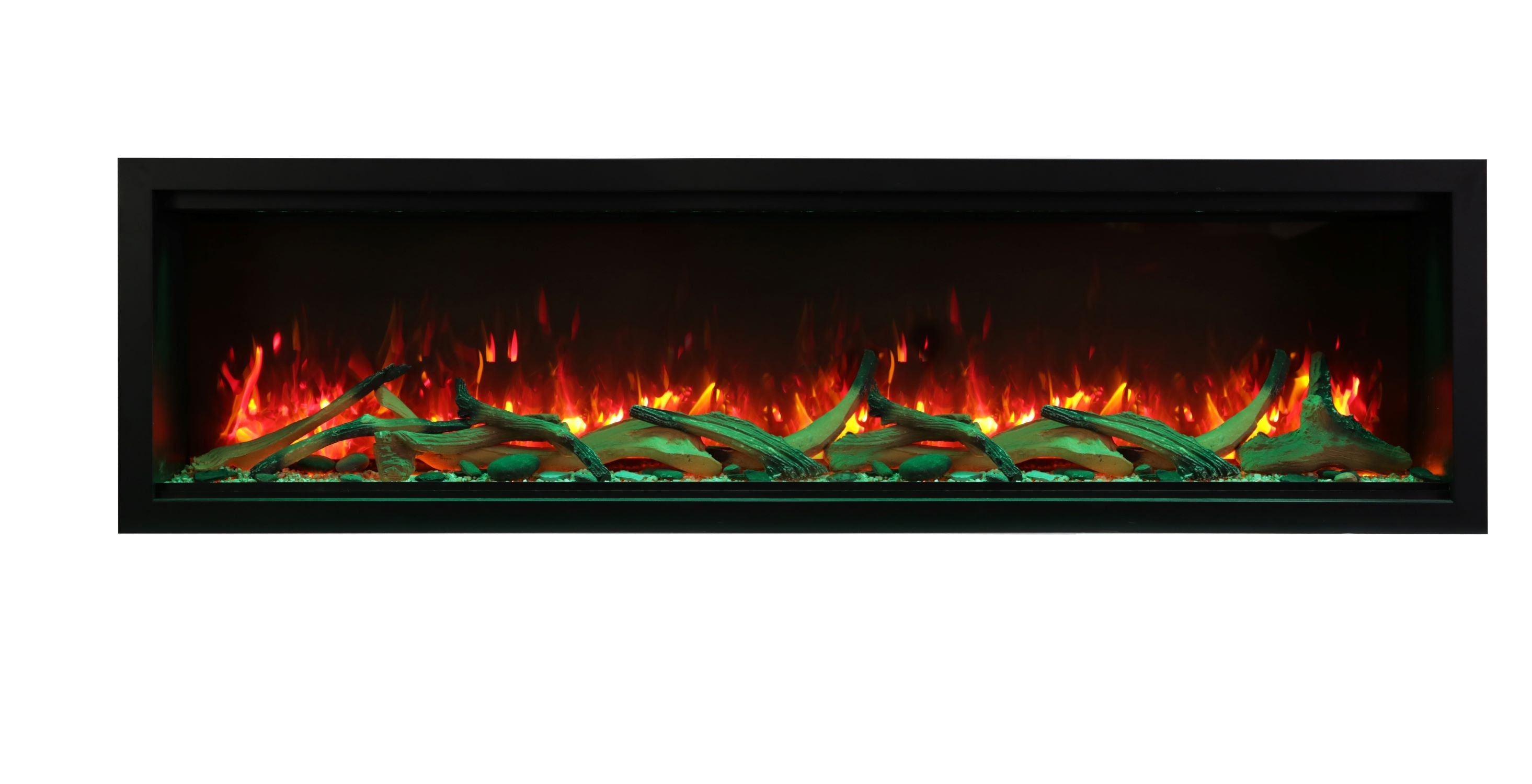 Amantii 74" Symmetry 3.0 Extra Tall Built-in Smart WiFi Electric Fireplace -SYM-74-XT- Main View