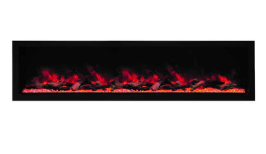 Amantii 88" Panorama Deep Extra Tall Electric Fireplace -BI-88-DEEP-XT- Main View