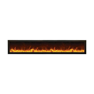 Amantii 88" Panorama Slim Indoor or Outdoor Electric Fireplace -BI-88-SLIM-OD- Main View