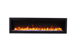 Amantii 88" Symmetry 3.0 Built-in Smart WiFi Electric Fireplace -SYM-88- Front View
