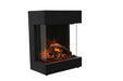 Amantii Cube 20″ Three Sided Wall Mount Electric Fireplace -CUBE-2025WM- Right Facing