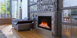 Amantii TRD 33" Traditional Series Built-In Electric Fireplace -TRD-33- Lifestyle Lounge