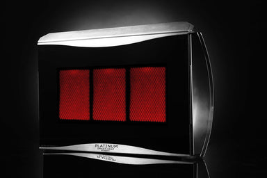 Bromic Platinum Smart-Heat™ Radiant Heater -3 Burner- Close up