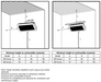 Bromic Tungsten Smart-Heat™ Radiant Heater -3 Burner- Installation Clearance