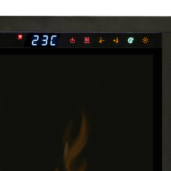 Dimplex 100" IgniteXL Linear Electric Fireplace - X-XLF100 - Temperature in Celsius
