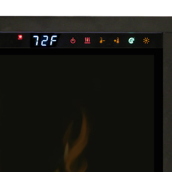 Dimplex 100" IgniteXL Linear Electric Fireplace - X-XLF100 - Temperature in Fahrenheit