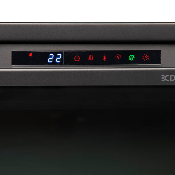 Dimplex 23" Multi-Fire XHDTM Nova Firebox -X-XHD23L- Temperature