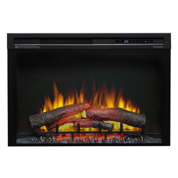 Dimplex 33" Multi-Fire XHDTM Firebox with Logs -500001756- Front View