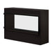 Dimplex 40" Professional Built-In Box With Heat for CDFI1000-Pro -X-CDFI-BX1000- Left Facing See Thru