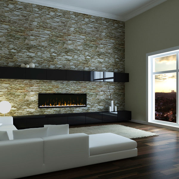Dimplex 50" IgniteXL Linear Electric Fireplace - X-XLF50 - Brick Wall