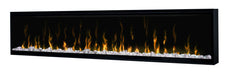 Dimplex 74" IgniteXL Linear Electric Fireplace - X-XLF74 - Left View With White Reflected Light