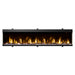 Dimplex IgniteXL Bold 100" Linear Electric Fireplace - X-XLF10017-XD - Front View With Yellow Flame