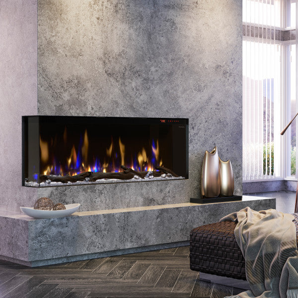 Dimplex IgniteXL Bold 50" Built-in Linear Electric Fireplace - XLF5017-XD - Master's Bedroom