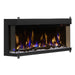 Dimplex IgniteXL Bold 60" Linear Electric Fireplace - X-XLF6017-XD - Left View With Orange and Blue Flame
