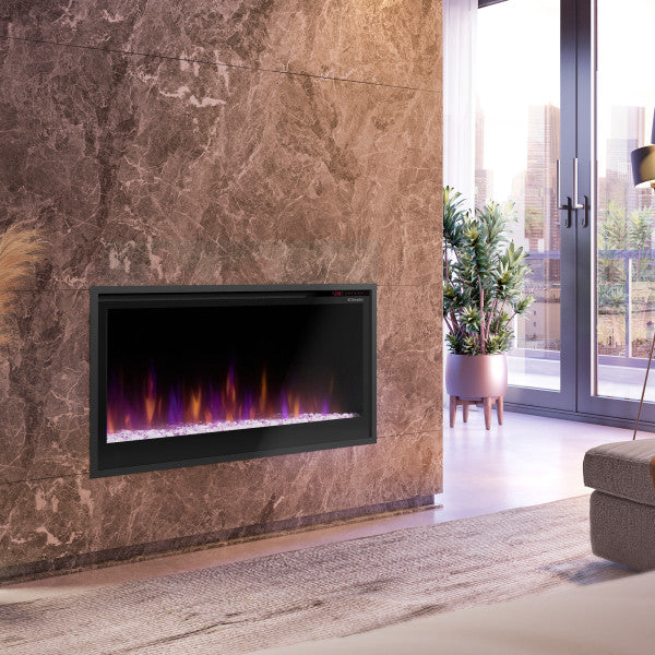 Dimplex Multi-Fire SL 36" Slim Linear Electric Fireplace - X-PLF3614-XS - Living Room