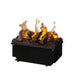 Dimplex Opti-Myst 500 Water Vapor 20" Electric Fireplace Cassette -X-2113053- Left View With Orange Flame