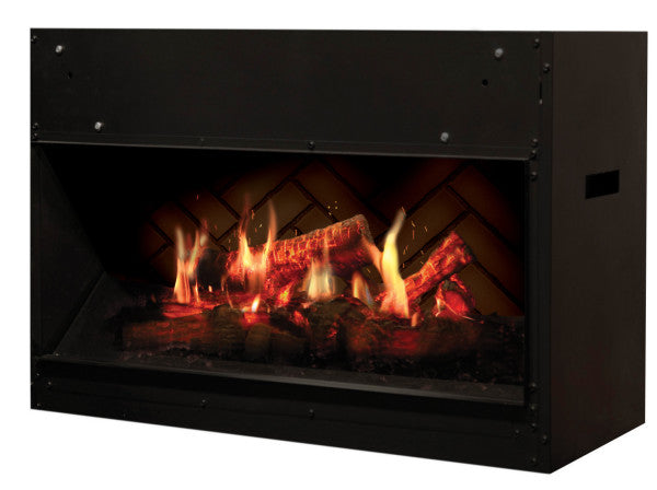 Dimplex Opti-V Duet 54" Electric Fireplace - X-092853 - Side View