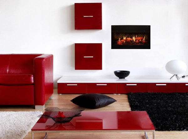 Dimplex Opti-V Duet 54" Electric Fireplace - X-092853 - White Wall