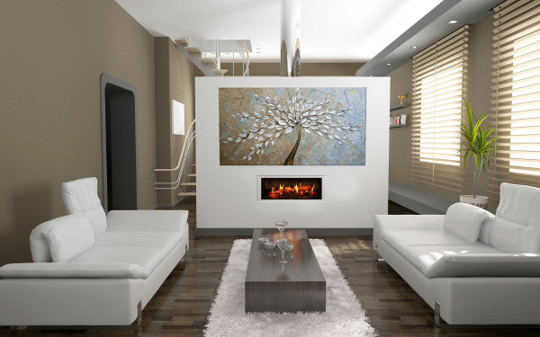 Dimplex Opti-V Solo 30" Electric Fireplace - X-092877 - Living Room