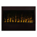 Dimplex Optimyst Pro 1000 Built-In Electric Firebox -X-GBF1000-PRO- Water Vapor Fireplaces - Front View with Water Vapor