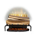 Dimplex Revillusion® 20" Plug-In Fresh Cut Log Set - Includes Ash Mat -X-RLG20FC- Front View With Ember Embed